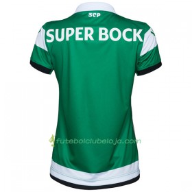 Camisola Sporting CP Mulher Equipamento Principal 2018-2019 Manga Curta